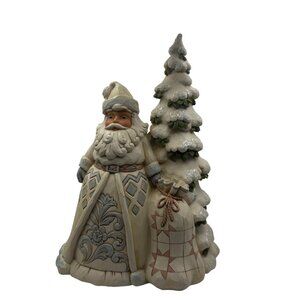 Jim Shore Heartwood Creek Secrets Of The Snowfall Santa Figurine